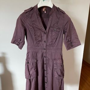 Anthropologie cargo dress